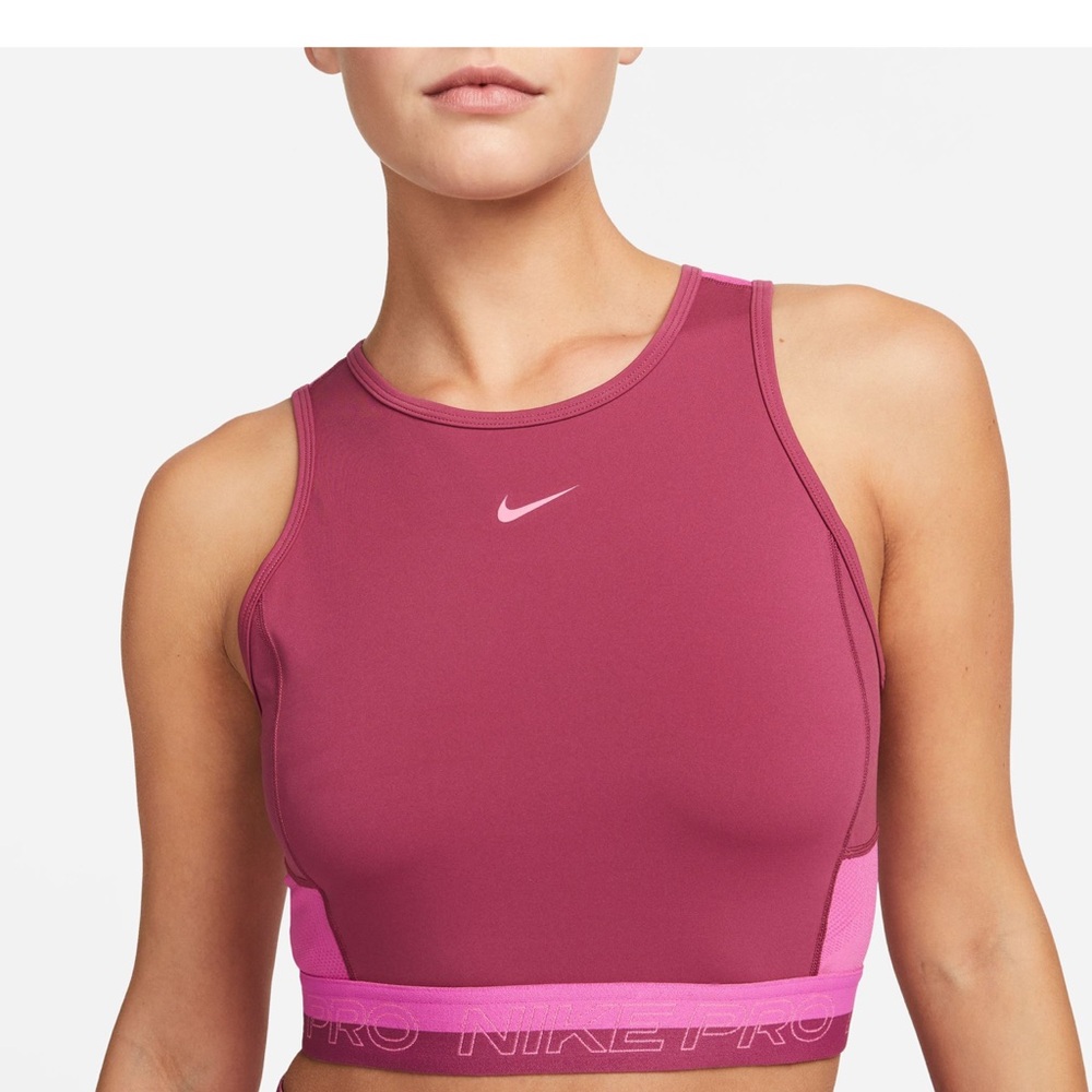 Nike Pro Dri-FIT Women's Cropped Training Tank Top. Size Small - Picture 10 of 10